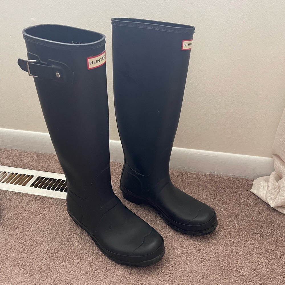 Hunter boots tall womens